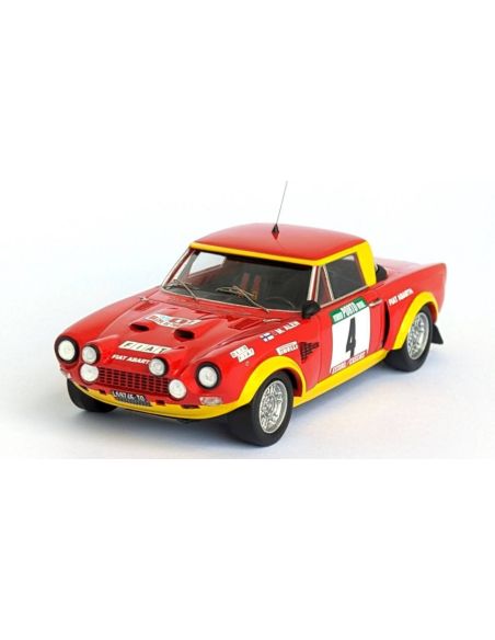 TROFEU TFDSN194 FIAT 124 ABARTH RALLY N.4 WINN.RALLY OF PORTUGAL 1975 ALEN-KIVIMAKI1:43 Modellino