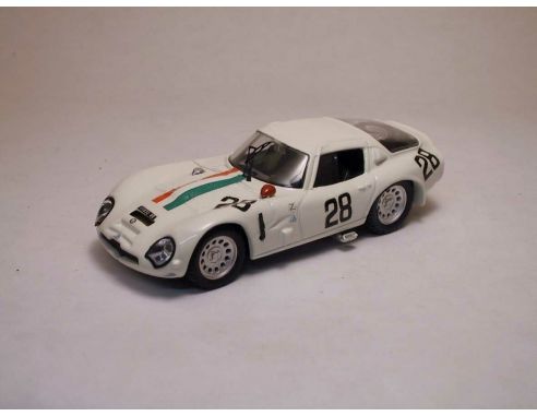 Best Model BT9118 ALFA ROMEO TZ2 N.28 DNF 1000 KM MONZA 1967 DE LEONIBUS-DI BONA 1:43 Modellino