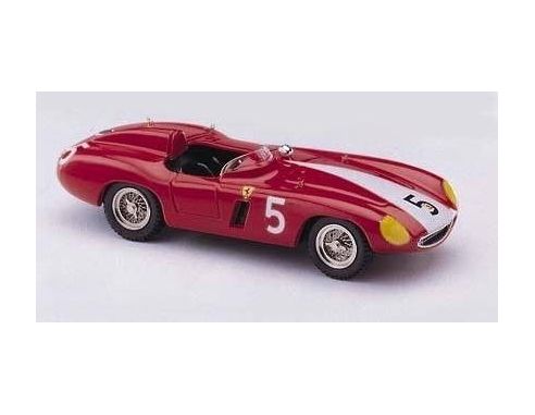 Best Model BT9123 FERRARI 750 MONZA N.5 18th NURBURGRING 1955 W.DAETWYLER 1:43 Modellino