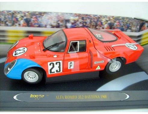 Ricko Limited 32145 ALFA ROMEO 33.2 DAYTONA 1968 1/18 Modellino