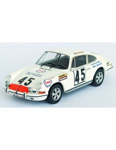 TROFEU TFDSN201 PORSCHE 911 S N.45 LE MANS 1971 LAURENT-MARCHE 1:43 Modellino