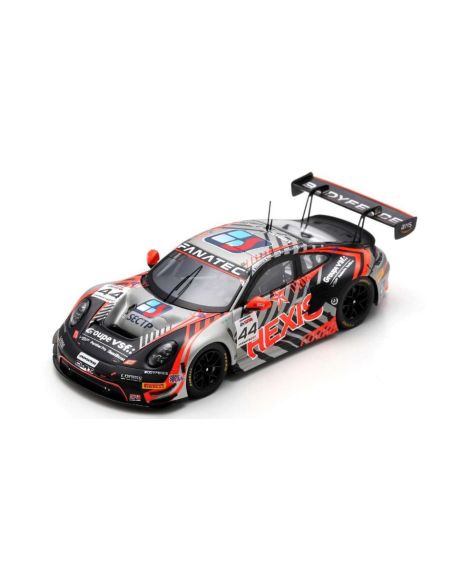 SPARK MODEL SB713 PORSCHE 911 GT3 R N.44 24 H SPA 2023 MATEU-PALETTE-MAKOWIECKI-CHEVALIER Modellino