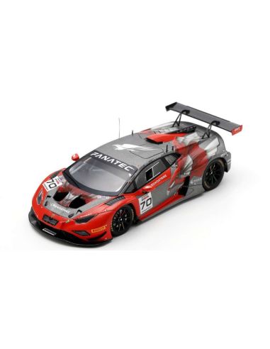 SPARK MODEL SB738 LAMBORGHINI HURACAN GT3 N.70 24 H SPA 2023 LI-WATZINGER-BRUNOT-LEICHT Modellino