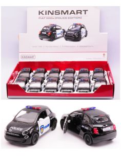 KINSMART KT18055 FIAT 500e POLICE EDITION 1:28 cm 12...