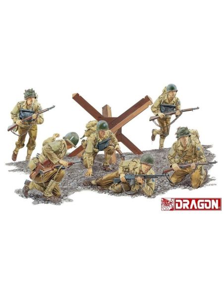 DRAGON D6211 U.S. 29th INFANTRY DIVISION (OMAHA BEACH, D-DAY 1944) KIT 1:35 Modellino