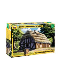 ZVEZDA Z8532 CASA MEDIEVALE KIT 1:72 Modellino