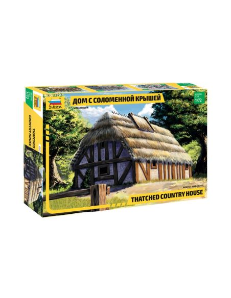 ZVEZDA Z8532 CASA MEDIEVALE KIT 1:72 Modellino