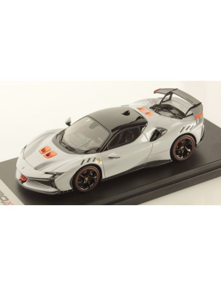 LOOKSMART LS551A FERRARI SF90 XX STRADALE BIANCO ARTICO 1:43 Modellino