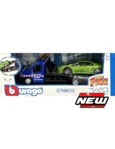 BBURAGO BU31400-04 LAMBORGHINI HURACAN + FLATBED...