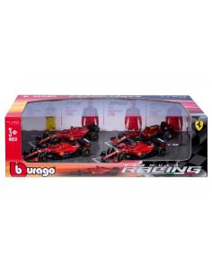 BBURAGO BU36848 FERRARI RACING F1 -SF23 N.16 - SF23 N.55...