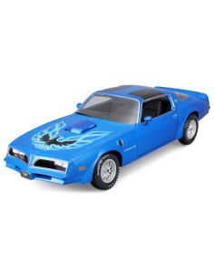 MAISTO MI31464B PONTIAC FIREBIRD TRANS AM 1978 BLUE 1:18 Modellino