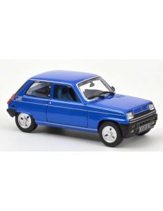 NOREV NV510512R RENAULT 5 ALPINE 1977 BLUE 1:43...