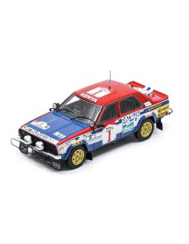 SPARK MODEL S7767 DATSUN 160J N.1 WINNER SAFARI RALLY 1980 S.METHA-M.DOUGHTY 1:43 Modellino