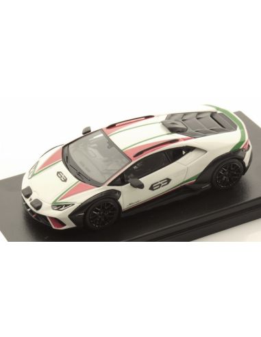 LOOKSMART LS542G LAMBORGHINI HURACAN STERRATO ITALIAN LIVERY DOHA LOUNGE 1:43 Modellino