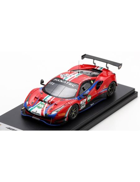 LOOKSMART LSRC177 FERRARI 296 GT3 N.52 AF CORSE 24H SPA 2023 WAD.-MACH.-MACH.-BERTOL.1:43 Modellino