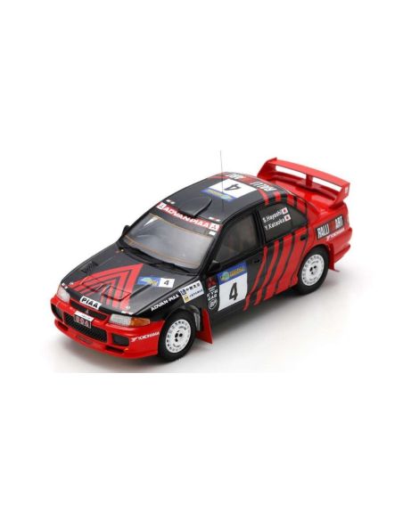 SPARK MODEL S6519 MITSUBISHI LANCER EVO III N.4 4th RALLY CHINA 1997 KATAOKA-HAYASHI 1:43 Modellino