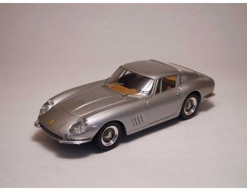 Best Model BT9167 FERRARI 275 GTB 4 COUPE' COMMENDATORE G.AGNELLI SILVER 1:43 Modellino