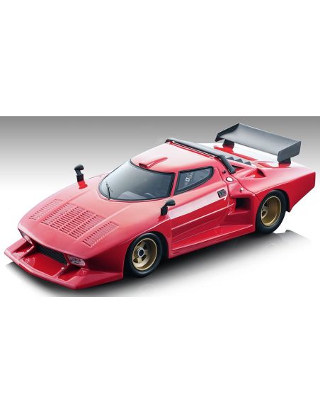 TECNOMODEL TMD18258D LANCIA STRATOS GR.5 PRESS VERSION 1976 ORANGE 1:18 Modellino
