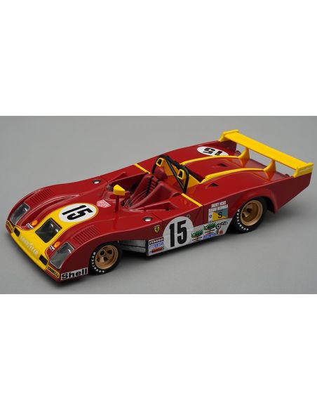TECNOMODEL TMD4304A FERRARI 312 PB N.15 LE MANS 1973 ICKX-REDMAN 1:43 Modellino