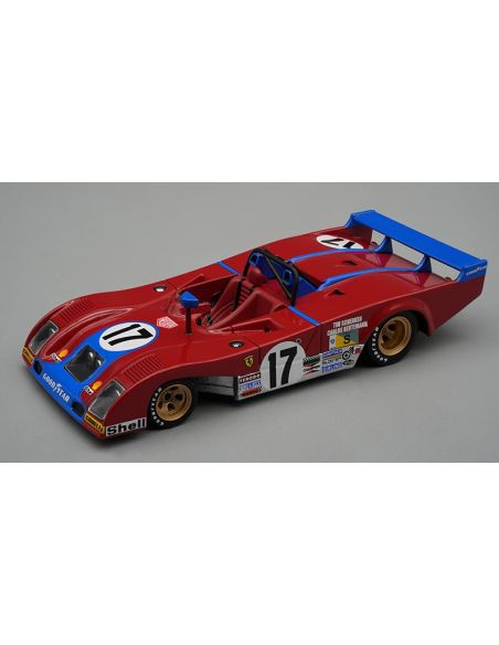 TECNOMODEL TMD4304C FERRARI 312 PB N.17 LE MANS 1973 SCHENKEN-REUTEMANN 1:43 Modellino