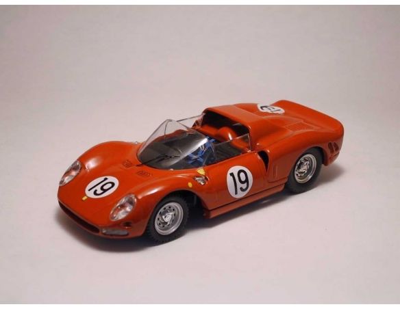 Best Model BT9181 FERRARI 330 P 2 OPEN N.19 17th LM 1965 J.SURTEES-L.SCARFIOTTI 1:43 Modellino
