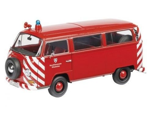 Schuco SH0192 VW T 2 A FEUERWEHR WIESBADEN 1:18 Modellino