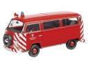 Schuco SH0192 VW T 2 A FEUERWEHR WIESBADEN 1:18 Modellino