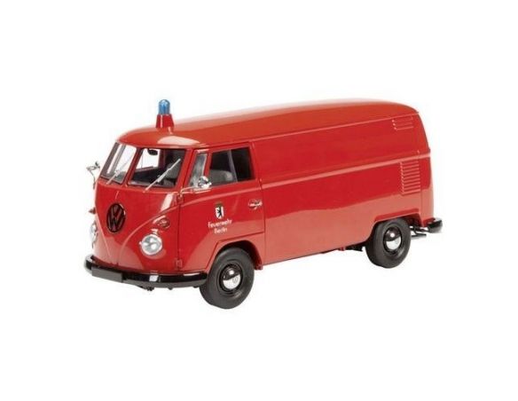 Schuco SH0274 VW T1 FEUERWEHR BERLIN 1:18 Modellino