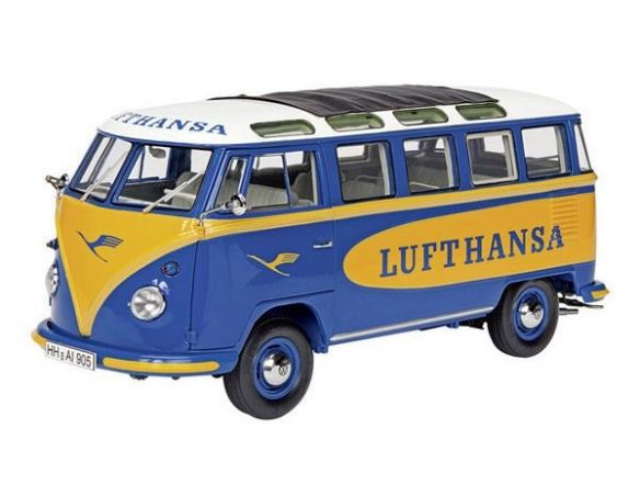Schuco SH0281 VW T1 SAMBA LUFTHANSA 1:18 Modellino