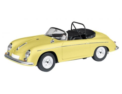 Schuco 0306 PORSCHE 356A YELLOW 1/18 Modellino