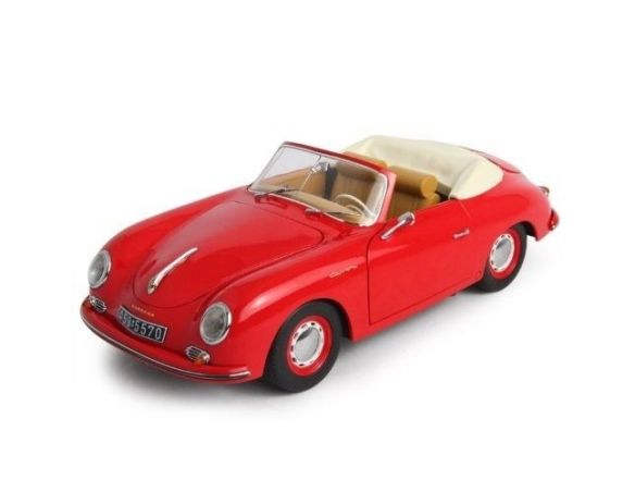 Schuco 0310 PORSCHE 356A RED 1/18 Modellino