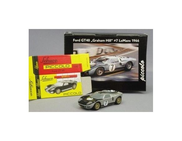 Schuco 1450 PICCOLO FORD GT40 n.7 LE MANS 1966 Modellino