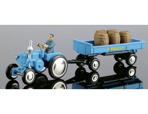 Schuco 1604 LANZ BULLD.'KROM. PICCOLO Modellino