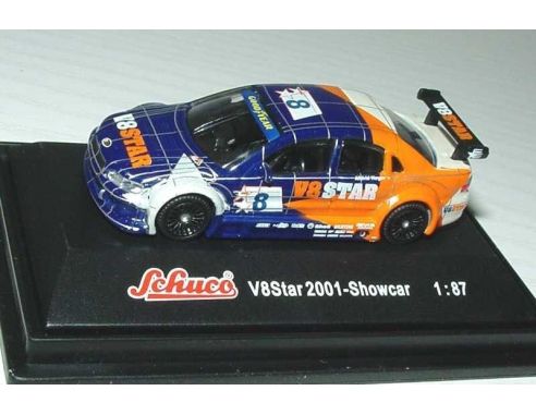 Schuco 21622 V8STAR 2001 OPEL OMEGA 'SHOW CAR'n.8 Modellino