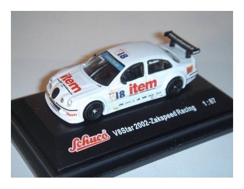 Schuco 21628 V8STAR 2002 JAGUAR TYP S ZAKSPEED Modellino