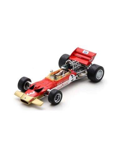 SPARK MODEL S6385 LOTUS 49C N.3 WINNER MONACO GP 1970 JOCHEN RINDT 1:43 Modellino