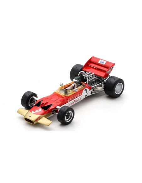 SPARK MODEL S6385 LOTUS 49C N.3 WINNER MONACO GP 1970 JOCHEN RINDT 1:43 Modellino