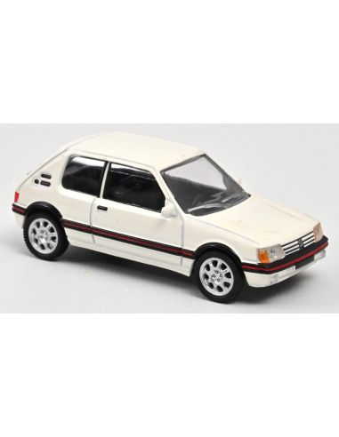 NOREV NV310526 PEUGEOT 205 GTI 1988 MEJJE WHITE 1:64 Modellino