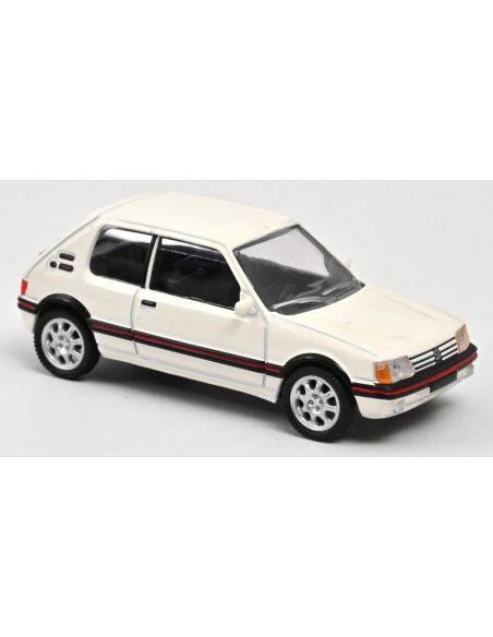 NOREV NV310526 PEUGEOT 205 GTI 1988 MEJJE WHITE 1:64 Modellino