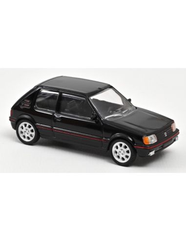 NOREV NV310527 PEUGEOT 205 GTI 1988 BLACK 1:64 Modellino