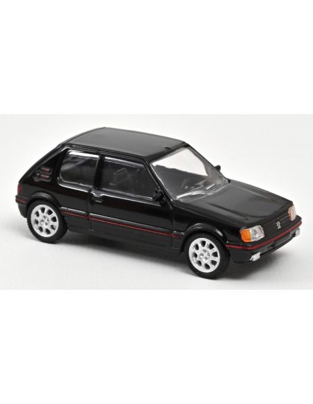 NOREV NV310527 PEUGEOT 205 GTI 1988 BLACK 1:64 Modellino