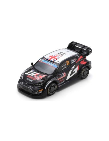 SPARK MODEL S6851 TOYOTA GR YARIS N.33 3rd RALLY MONTE CARLO 2024 EVANS-MARTIN 1:43 Modellino
