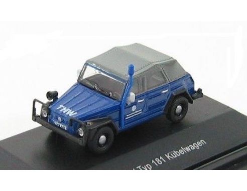 Schuco 25615 VW KUBELWAGEN TYP 181 THW 1/87 Modellino