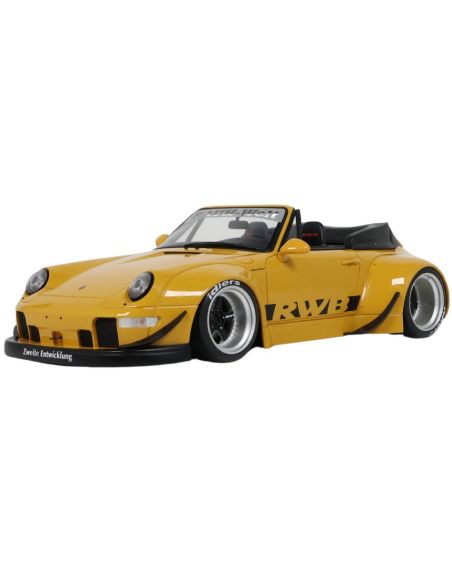 GT SPIRIT GT450 RWB BODYKIT NOHRA 2023 YELLOW 1:18 Modellino