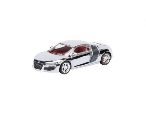 Schuco 25781 AUDI R8 CHROME 1/87 Modellino