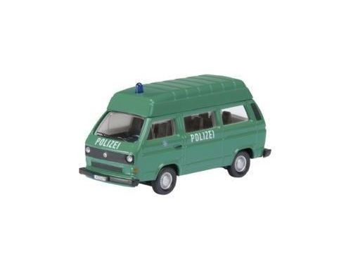 Schuco 25784 VW T3 BUS POLIZEI 1/87 Modellino