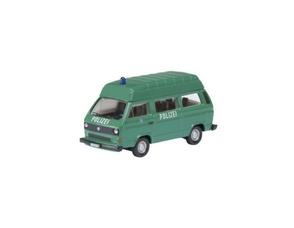 Schuco 25784 VW T3 BUS POLIZEI 1/87 Modellino