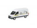 Schuco 25799 VW CRAFTER LIEBHERR 1/87 WHITE STRIP Modellino