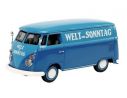 Schuco 2579 VW BUS T1 VAN 'WELT AM SONNTAG' 1/43 Modellino