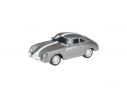 Schuco 25817 PORSCHE 356 RACE VERSION 1/87 SILVER Modellino